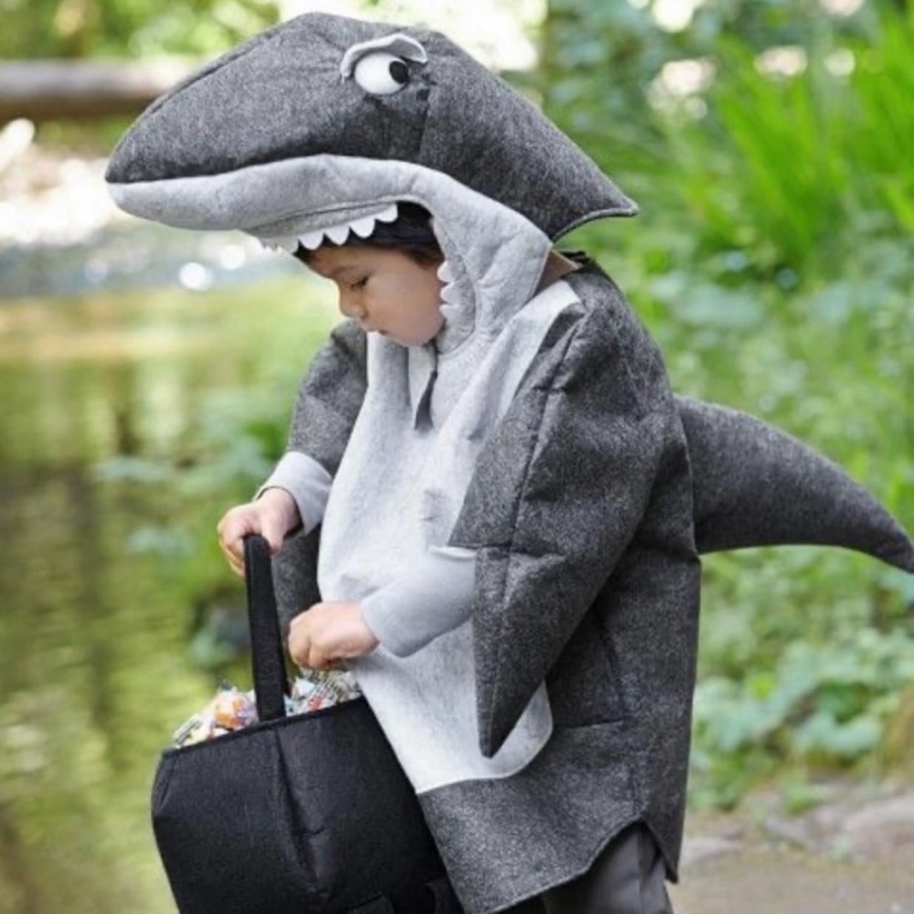 Pottery Barn Kids Shark Halloween Costume 4-6